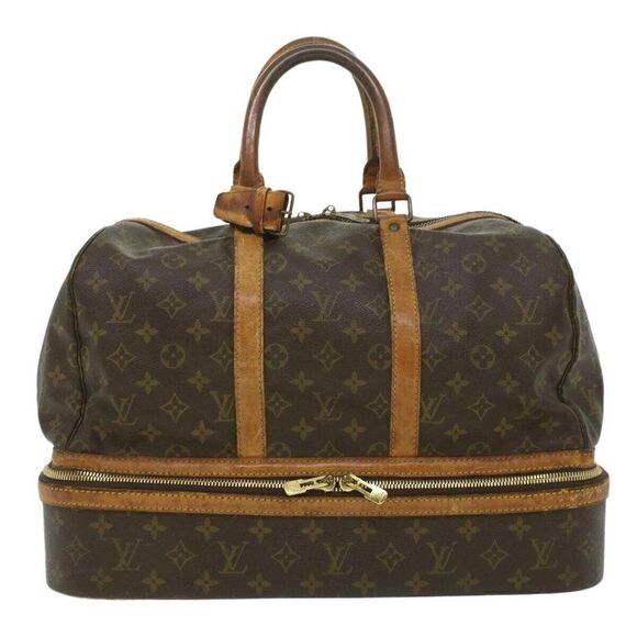 LOUIS VUITTON Monogram Sac Sports Boston Bag - Picture 13 of 15
